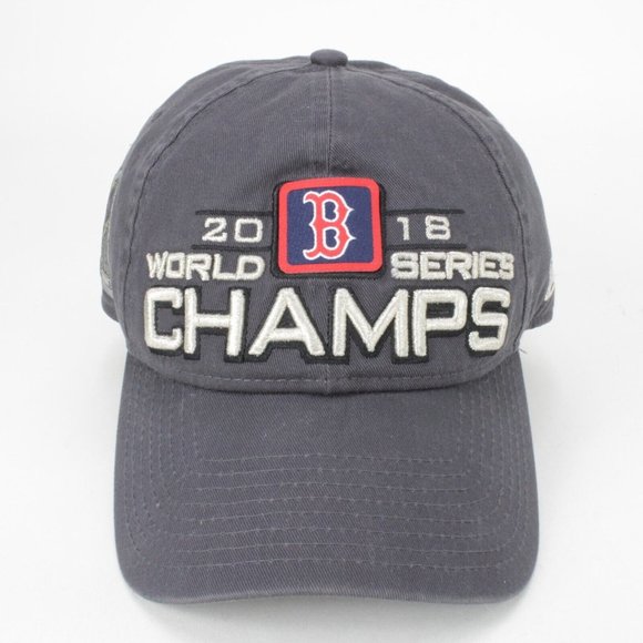Boston Red Sox World Series Champions 2018 New Era Side Patch Hat Cap Adjustable - Picture 1 of 8